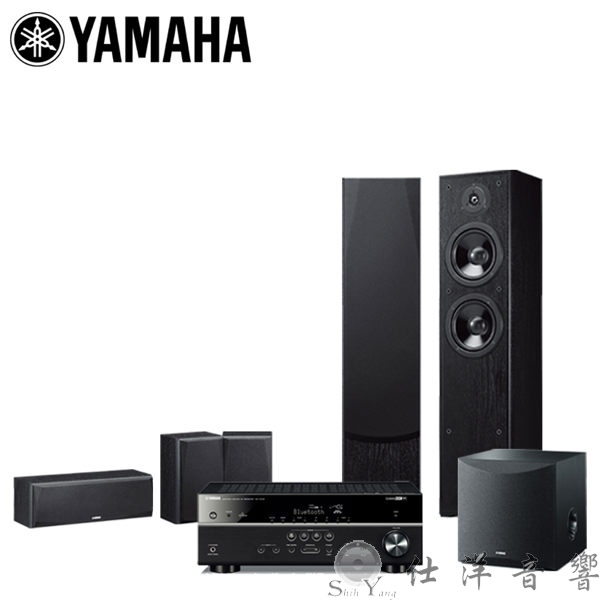 YAMAHA 5.1聲道 韓德爾家庭劇院組 RX-V385+NS-F51+NS-P51+NS-SW050 公司貨保固一年