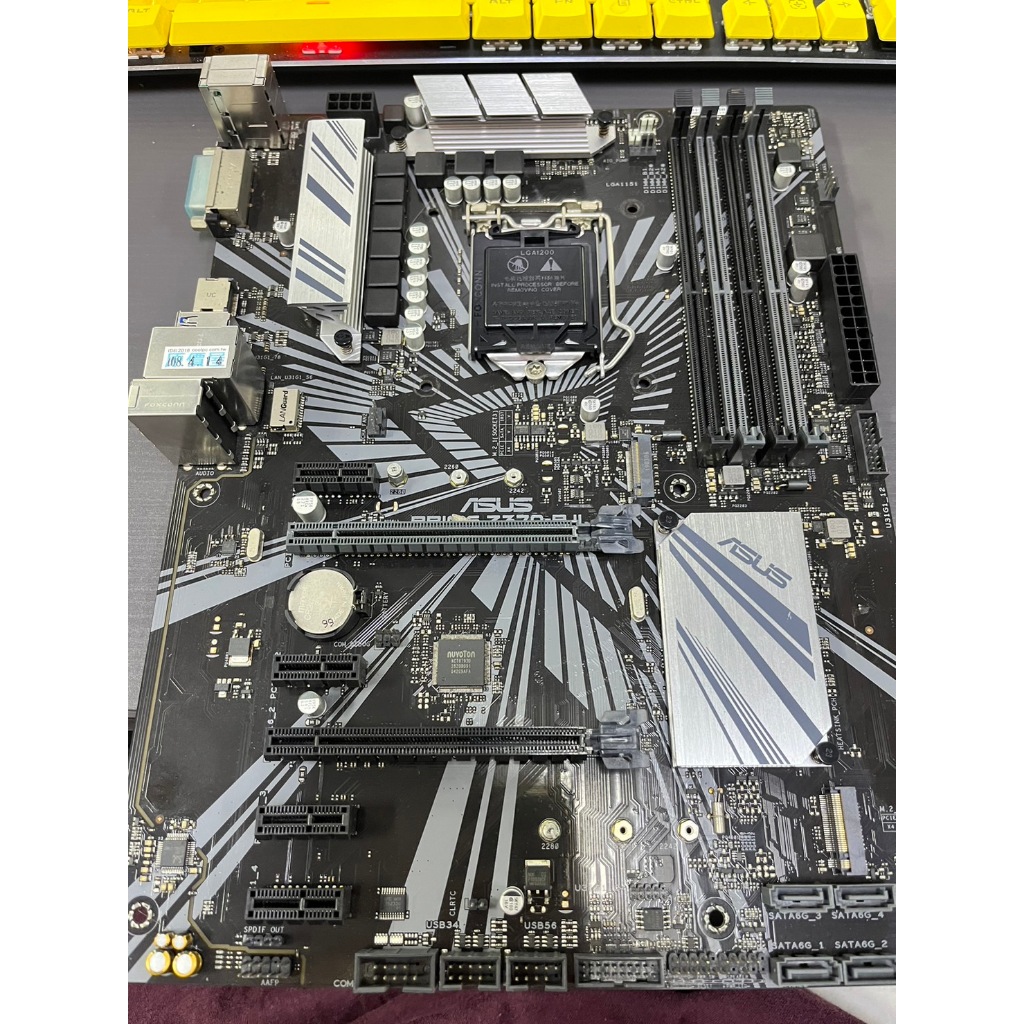 ASUS PRIME Z370-P II 主機板(M12) 二手良品 無盒 已註冊保內 蘆洲可自取📌自取價2350