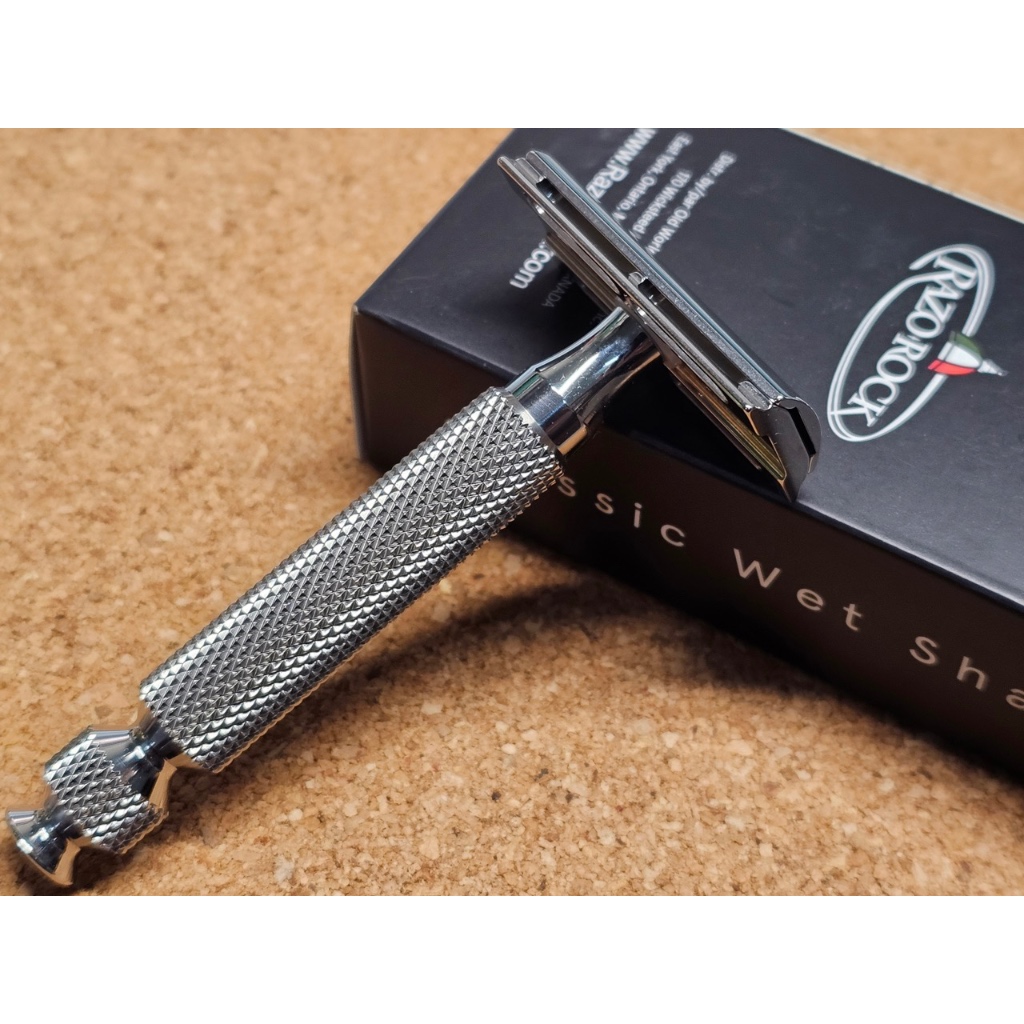 RazoRock Game Changer .84 316L Safety DE Razor 不鏽鋼 刮鬍刀