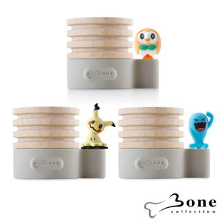 【買就送原廠環保杯綁-黑】BONE 原木擴香臺 寶可夢 精油芳香 擴香木 擴香檯 謎擬Q/果然翁/木木梟 辦公用品 療癒
