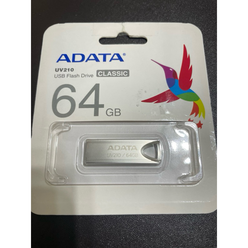 ADATA 威剛 UV210 鋅合金隨身碟 64G