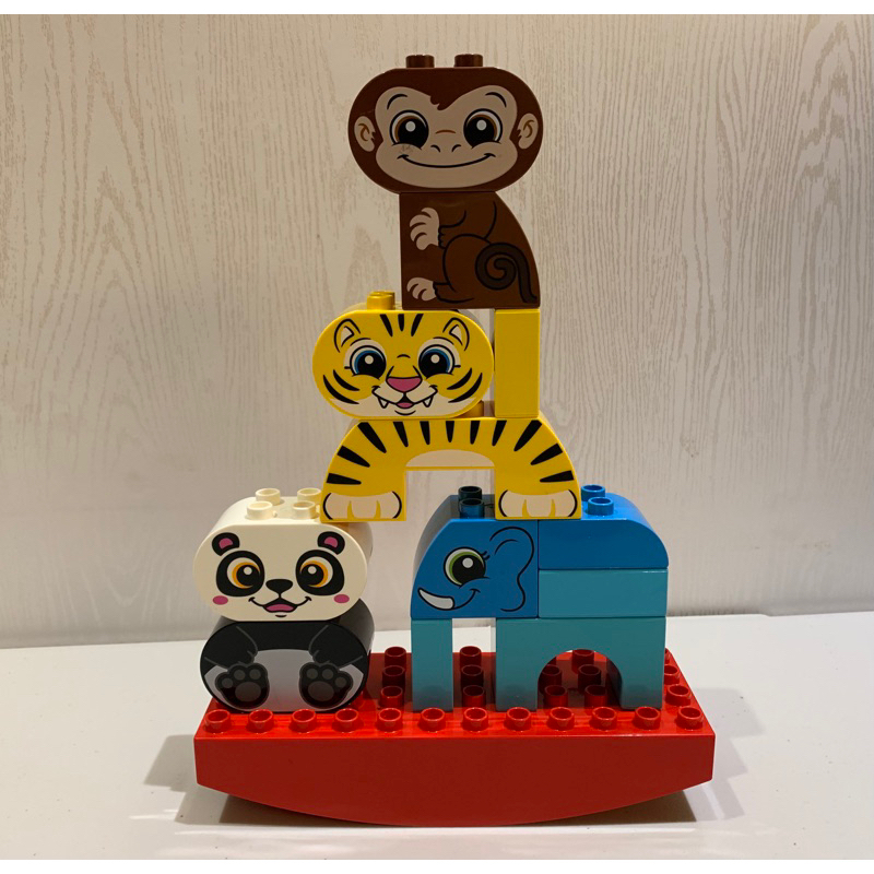 LEGO樂高 Duplo 得寶 系列 10884 我的第一套動物疊疊樂