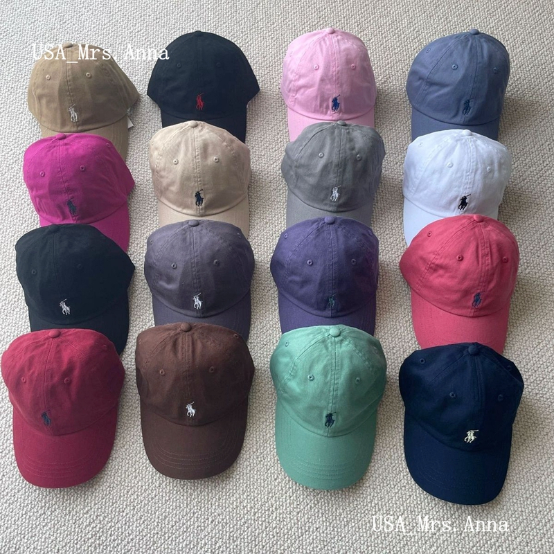 🔥Anna美國代購🇺🇸 Polo Ralph Lauren 小馬 刺繡 logo 老帽 多色 鴨舌帽 棒球帽 軟頂可調節