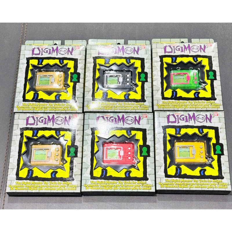 全新收藏 Digimon 怪獸對打機 萬代 數碼寶貝 美版復刻 Tamagotchi