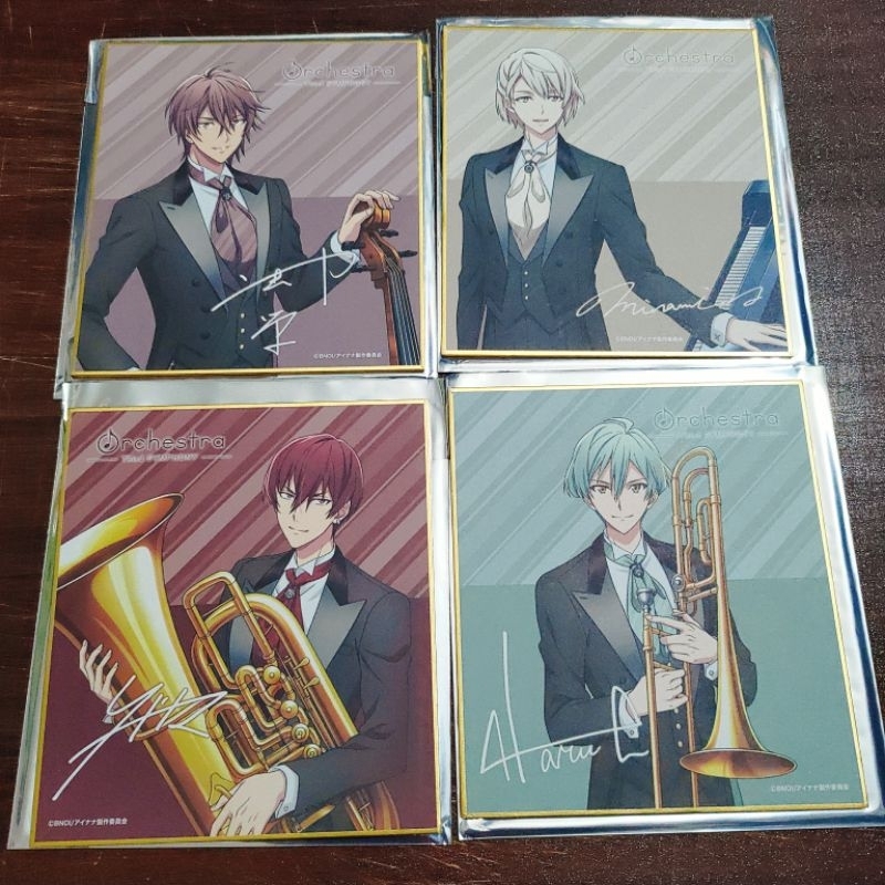 IDOLiSH7偶像星願-色紙 ŹOOĻ 亥清悠 狗丸透真 御堂虎於 棗巳波