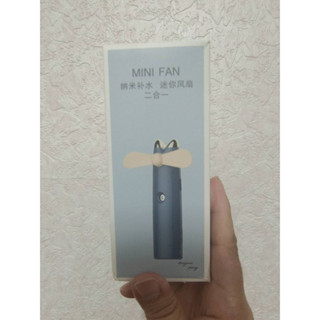 MINI FAN F633 奈米補水 補水風扇 迷你風扇 二合一 (綠色) 賣99