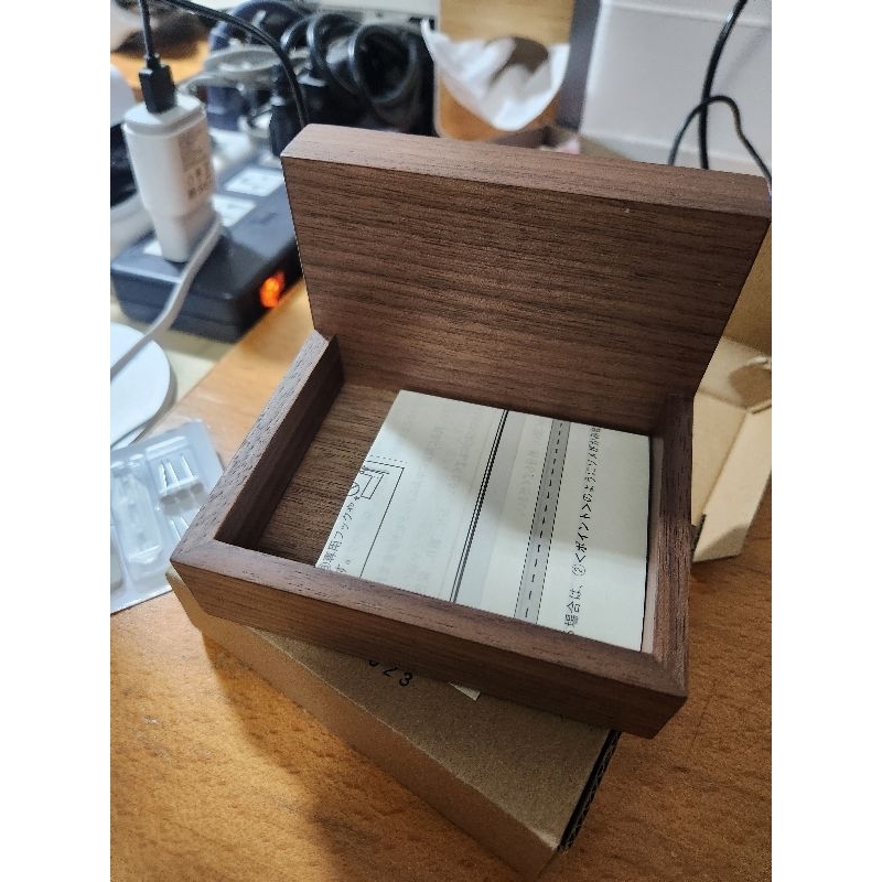 MUJI 壁掛家具 小托盤Tray 橡木。深色 全新品 490讓11*10*8耐重2公斤板橋可以自取