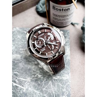 CITIZEN 星辰 Eco-Drive 萬年曆光動能紳士腕錶 BL8160-07X 公司貨