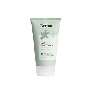 【Derma丹麥德瑪】有機水嫩洗髮沐浴露 150ml