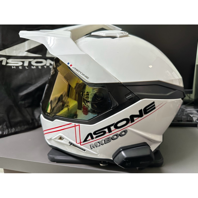 ASTONE MX800 BF5 素色(白) 複合全罩式安全帽 越野帽