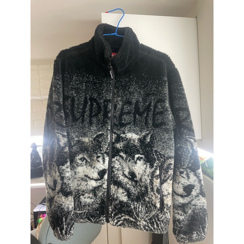 ジャケット・アウター 19SS Supreme Wolf Fleece Jacket Supreme Wolf Fleece Jacke Dark Teal (Supreme/フリース