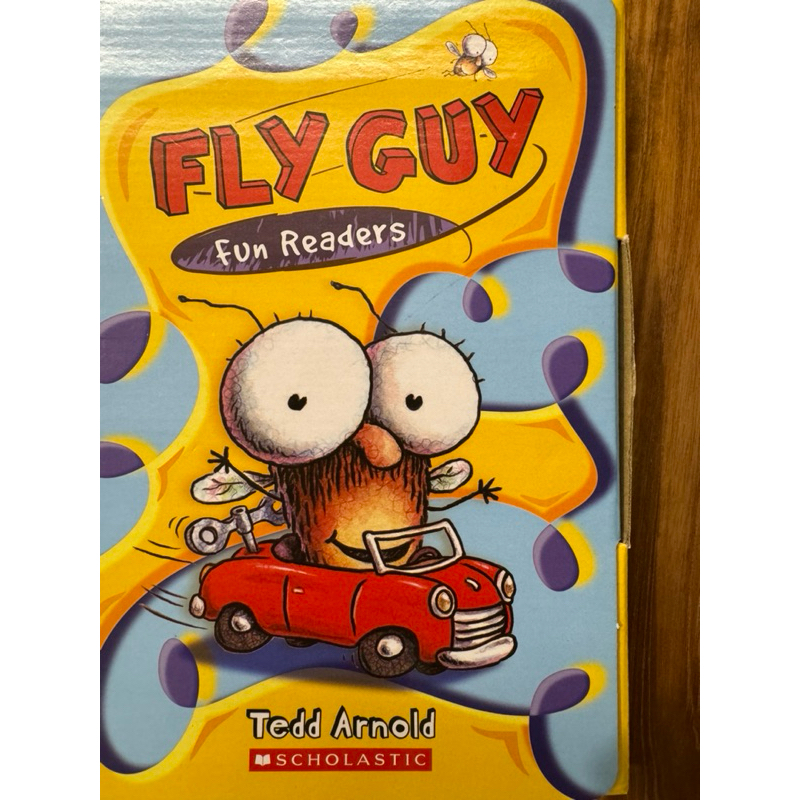 正版Fly guy Fun Readers(5本含CD)