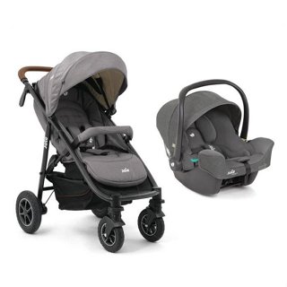 Joie mytrax flex 豪華二合一推車(JBB10400A灰)+iSnug 2 提籃汽座11780元(聊聊優惠