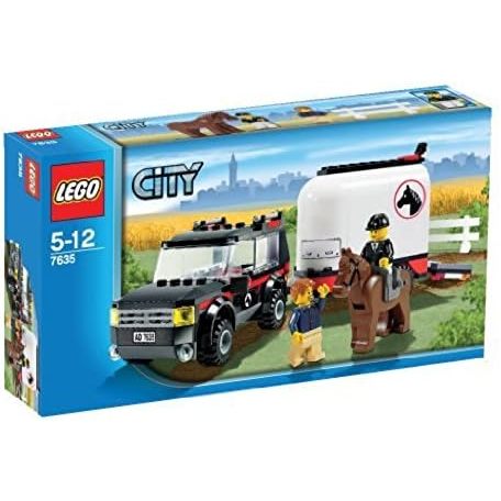 [玩樂高手附發票]公司貨 樂高 LEGO 7635 四驅載馬拖車 絕版