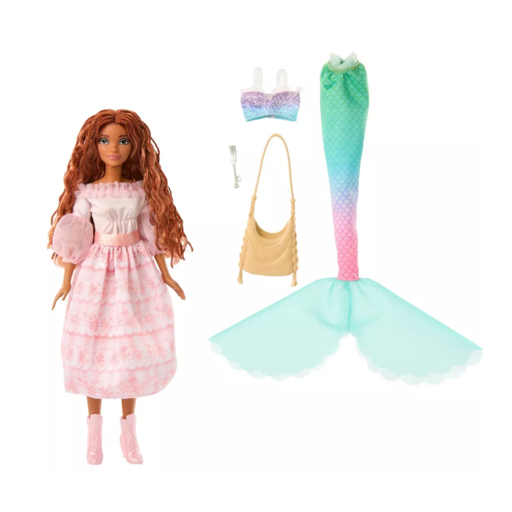 預購👍空運👍美國迪士尼 Ariel 愛麗兒 mermaid小美人魚 公主 真人版 電影版 娃娃 玩具 可變裝