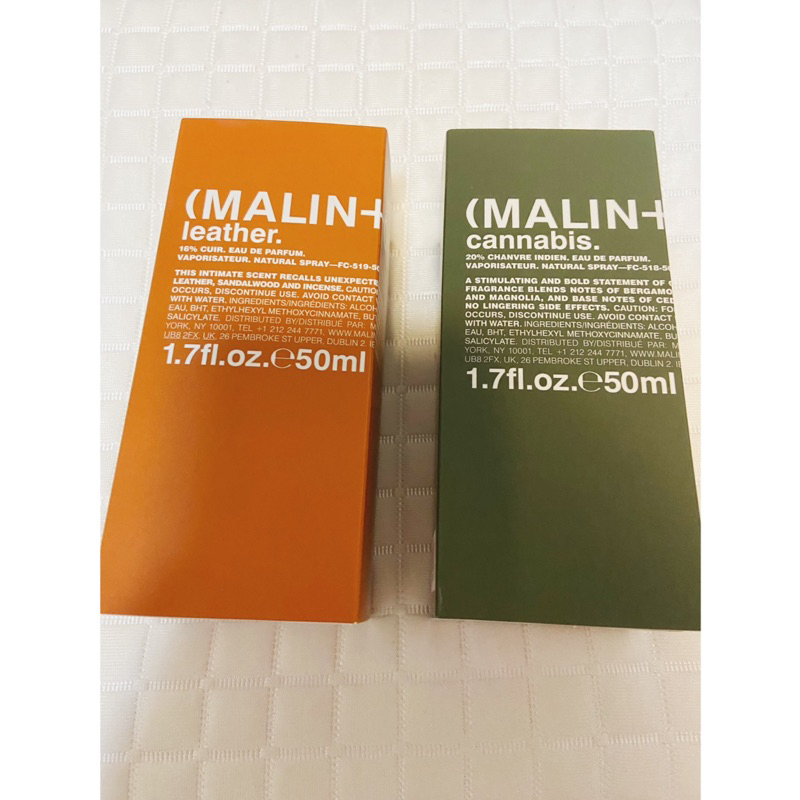 malin+goetz 皮革 大麻 中性香水 50ml 二手