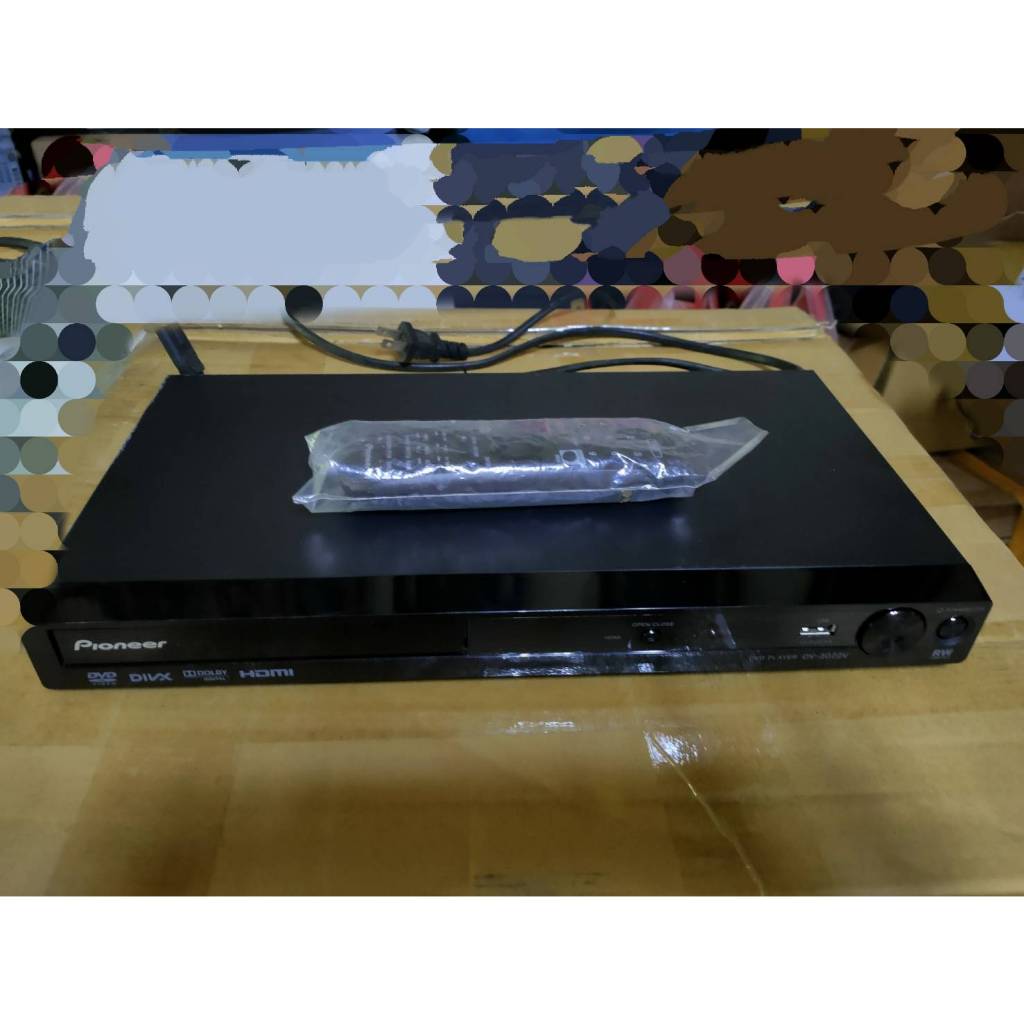 A&amp;R~ 二手 Pioneer 先峰 DVD PLAYER 數位影音光碟機 DV-3022V