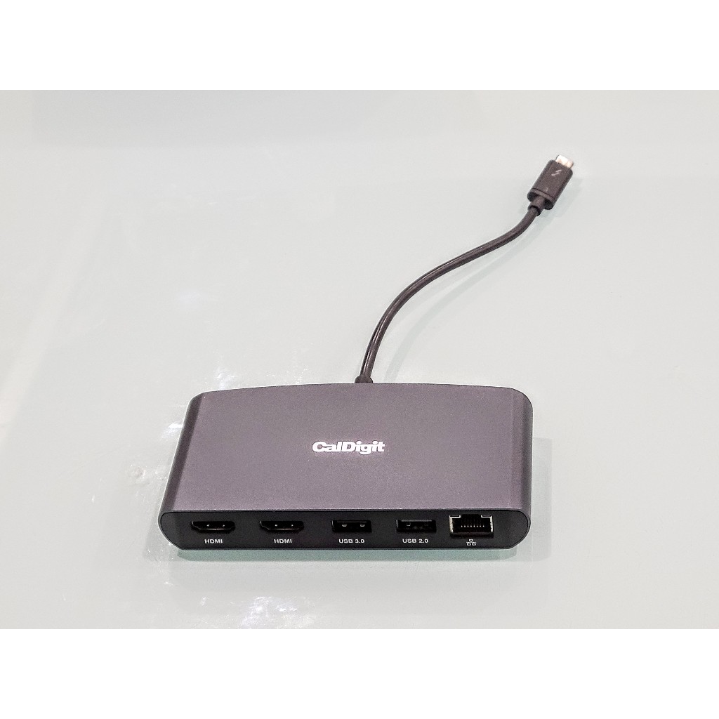 🔥【24 小時出貨】CalDigit Thunderbolt 3 TB3-MiniDock-HM 雙4K HDMI2.0