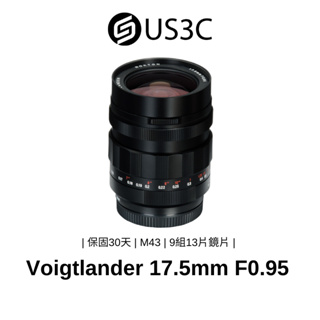 Voigtlander NOKTON 17.5mm F0.95 ASPH M43接口 超大光圈 光圈點擊切換機制 二手品