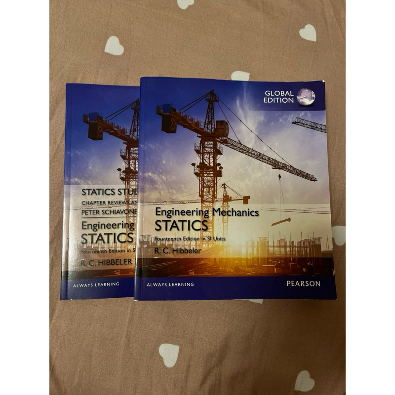 大學應用力學 靜力學課本 Engineering Mechanics Statics 第14版 二手書