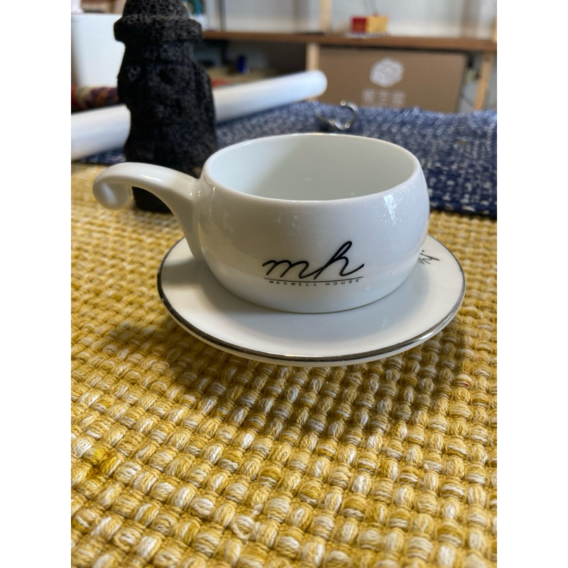 麥斯威爾陶瓷小咖啡杯 陶瓷茶杯