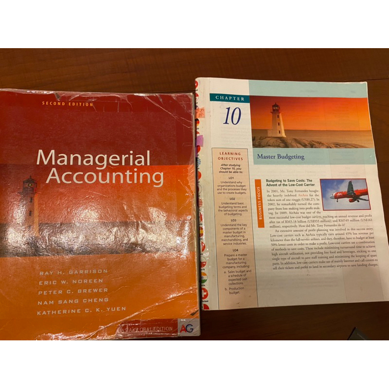 管理會計原文書 成本會計 管會原文書 2版 Managerial Accounting 2e (書有拆成兩本