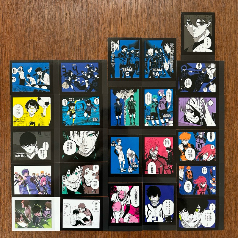 藍色監獄 原畫 拍立得 潔世一 蜂樂 千切 國神 馬狼 凪 誠士郎 玲王 糸師冴 糸師凛 冰織羊 雪宮 烏旅人 士道蟻生