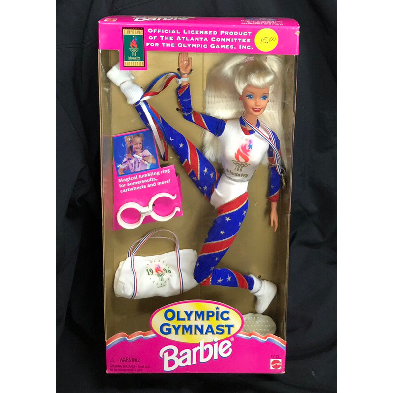 現貨  1996 Gymnast Bruntte Barbie 奧林匹克體操運動員芭比娃娃 古董芭比