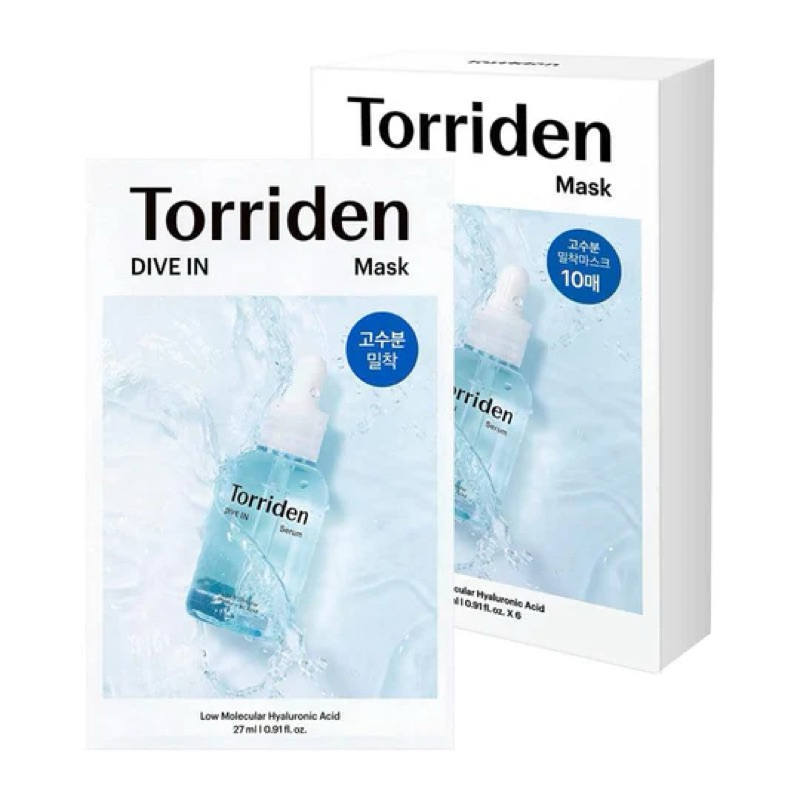 ［韓國代購］Torriden 微分子玻尿酸面膜10入