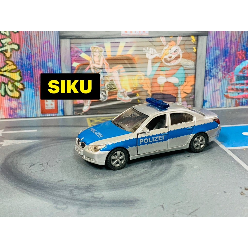 ★他牌-C01-無盒二手-SIKU BMW 545i 藍燈警車