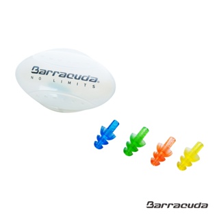 【Barracuda 巴洛酷達】四色游泳耳塞 E015