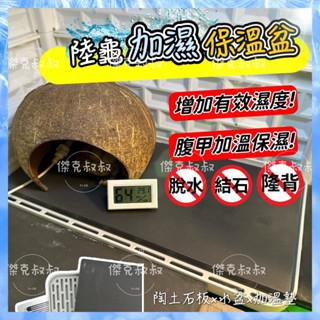 傑克叔叔🌱陸龜保溫加濕盆、保濕不脫水、加濕器、陸龜加濕盆、加濕草、加濕龜窩、保濕水苔、寵物巖板、石板、加熱墊、結石、排酸