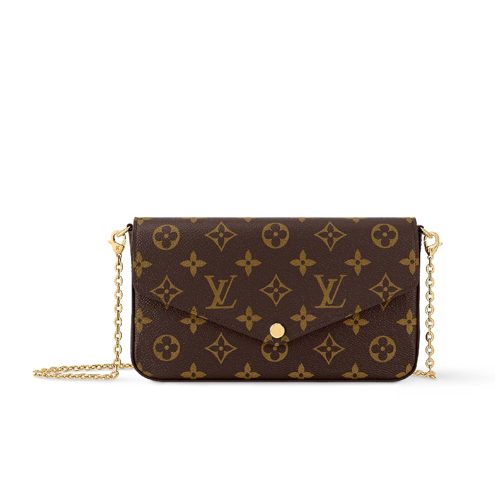 【鋇拉國際】LV LOUIS VUITTON 路易威登 Félicie Pochette 鍊包/斜背包 歐洲代購