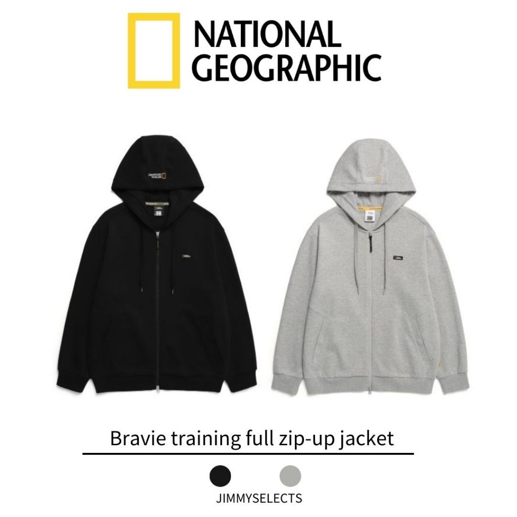 【吉米.tw】韓國代購 NATIONAL GEOGRAPHIC 國家地理 Bravie 訓練 基本款 連帽 外套 JAN