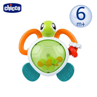 Chicco 海龜聲光安撫玩具 / 玩具 手推車把手 安撫玩具 吊飾 可愛動物