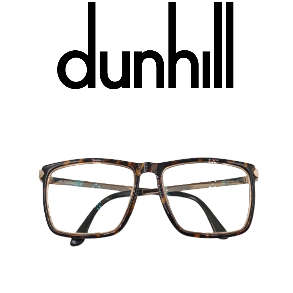 【皮老闆】二手真品 Dunhill VINTAGE 德製 金屬 眼鏡 鏡框 (114)