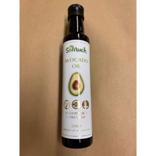 壽滿趣-Somuch 冷壓初榨酪梨油 (250ml ) 一瓶 酪梨油 紐西蘭 生食 涼拌 高溫烹調