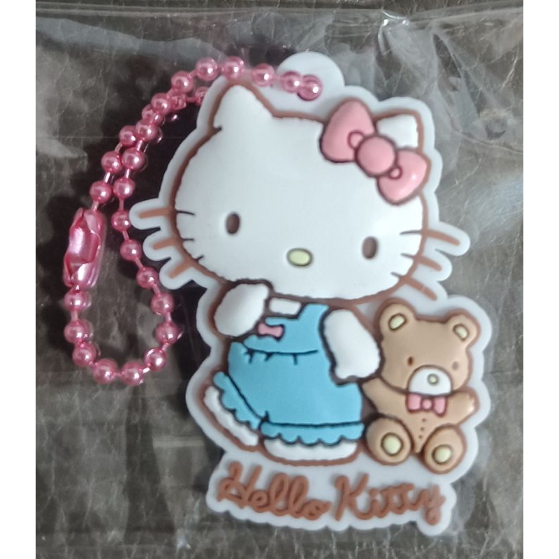 * 日本 三麗鷗 Hello Kitty 凱蒂貓 造型 軟膠 珠鍊 吊飾