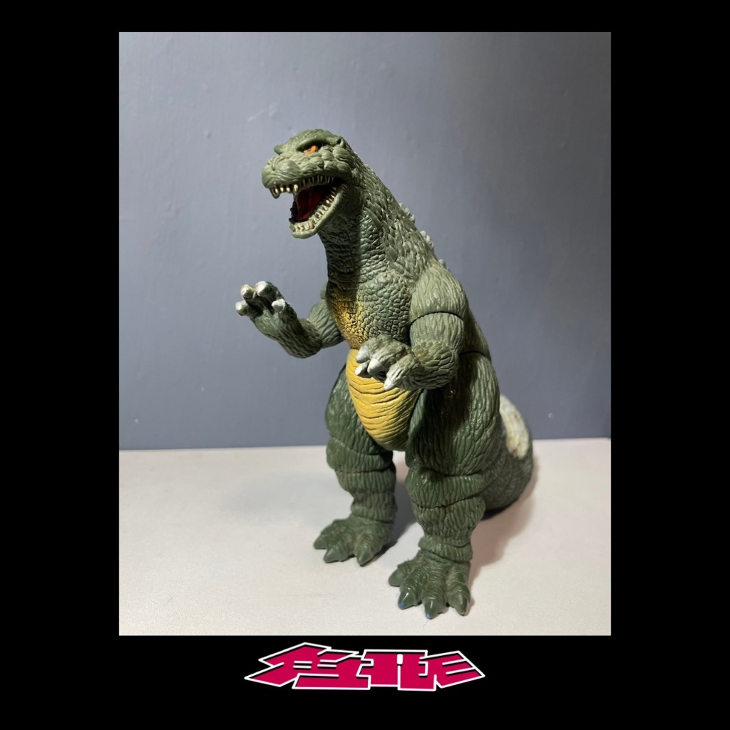 日製軟膠 1995年 哥吉拉 哥吉拉二世 小哥吉拉  Godzilla Jr. 軟膠玩具