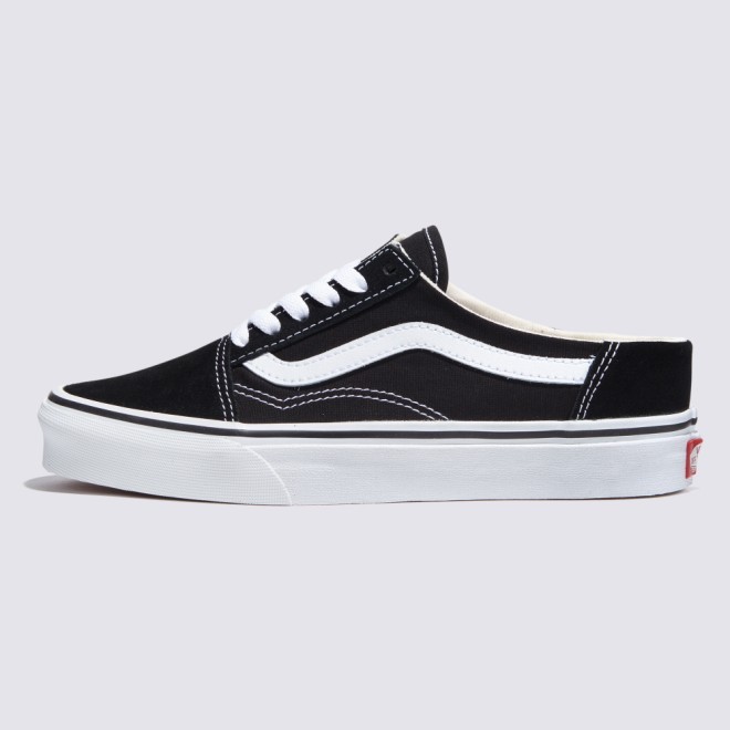 【Twoel_official】Vans UA OLD SKOOL MULE 黑白 基本款 穆勒鞋 懶人鞋