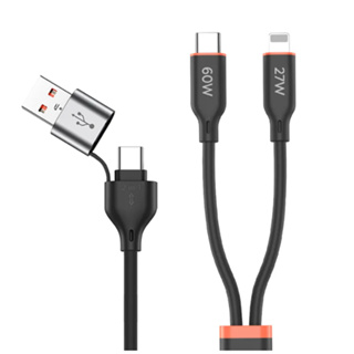 TOTU 拓途 適用15 二分二 Type-C/Lightning TO Type-C/USB-A PD 快充充電傳輸線