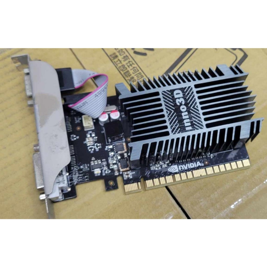 2020年製造 中古良品 inno3d GT710 1G顯示卡VGA  DVI  250元店保7天 hdmi故障