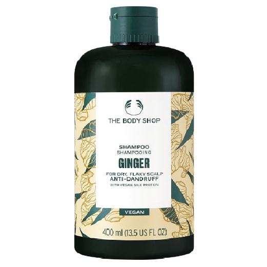 THE BODY SHOP 薑根鏗活調理洗髮精400ml(國際航空版)