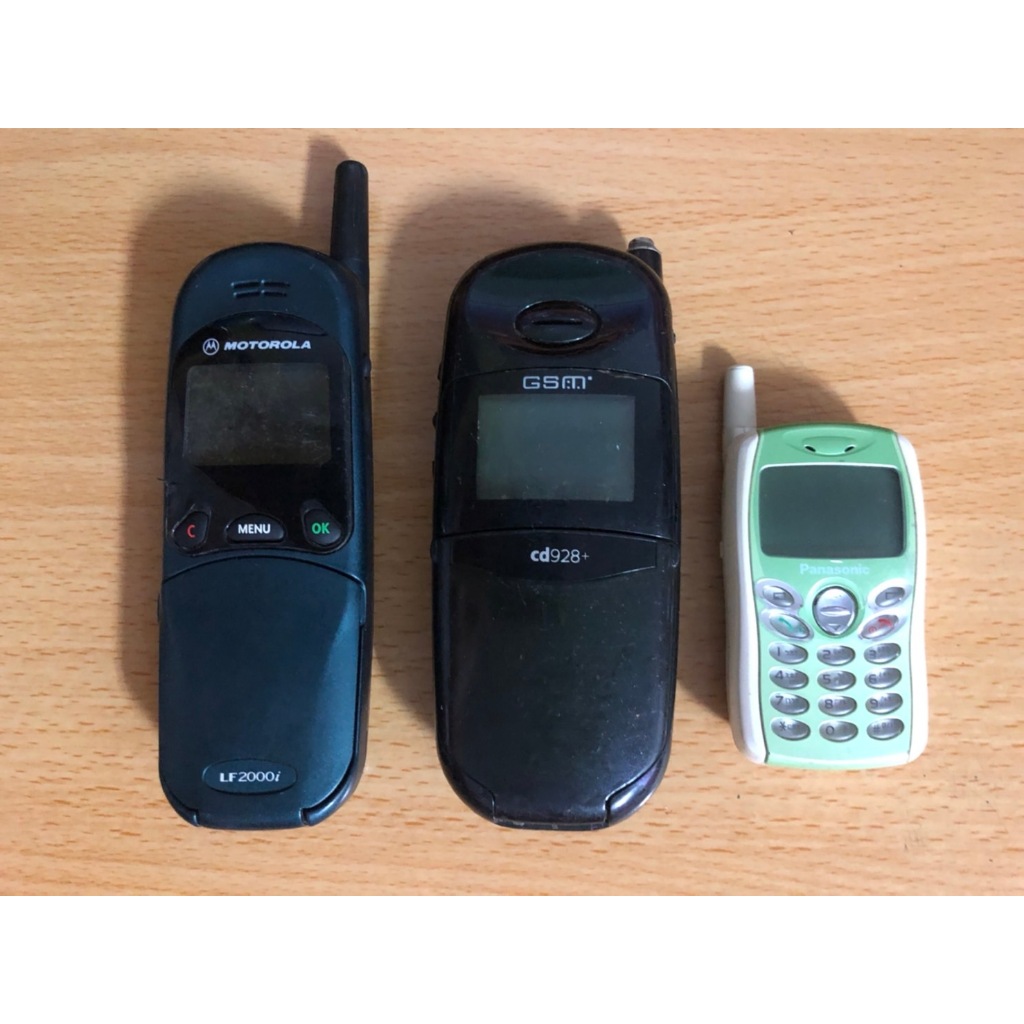 懷舊手機 Motorola cd928+ 小海豚 lf2000i Panasonic gd55 故障機