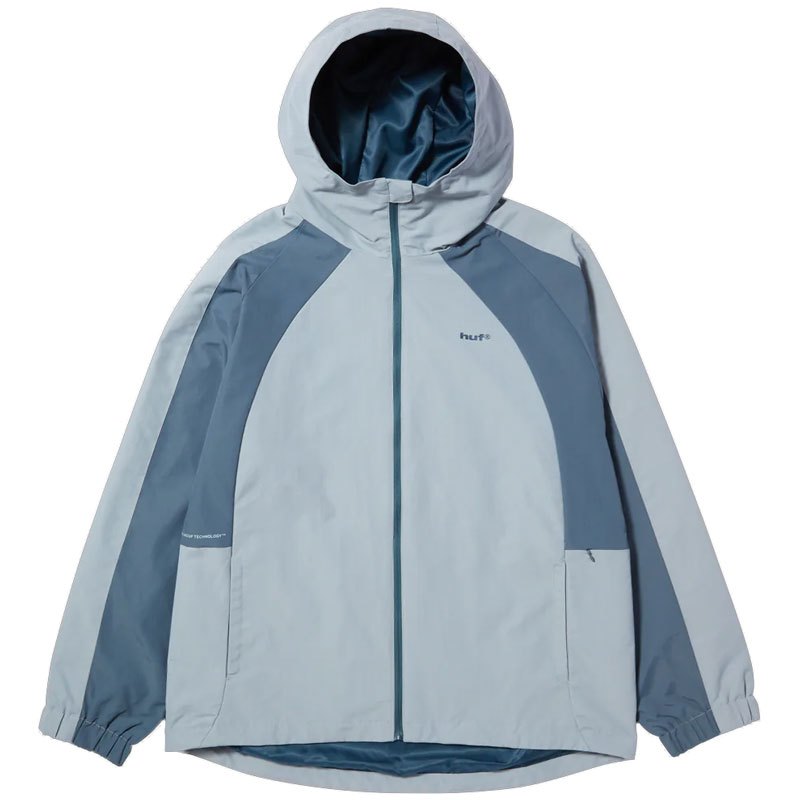 【HUF】A61004 SET SHELL JACKET 連帽 風衣外套 (淺藍色) 化學原宿