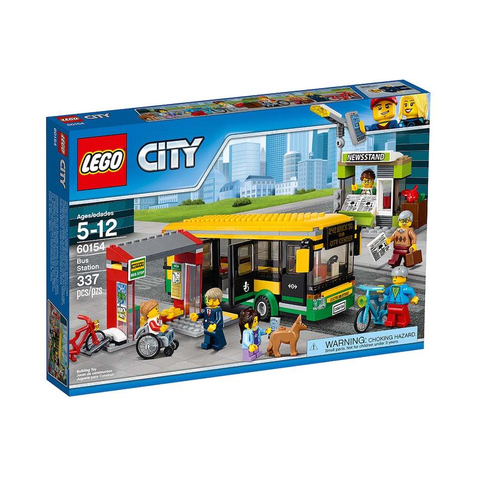 [玩樂高手附發票]公司貨 樂高 LEGO 60154 Bus Station