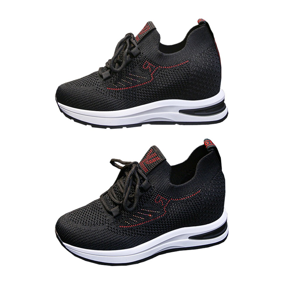 鞋鞋俱樂部 內增高休閒運動鞋 999-FSF03 黑色