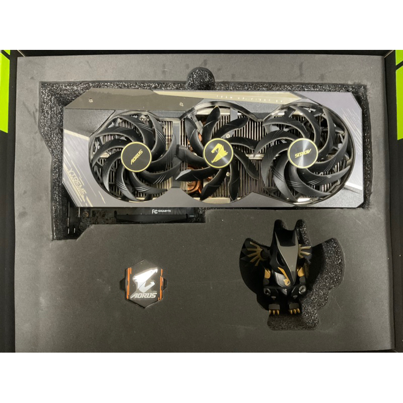 頂級技嘉大雕！  AORUS RTX 3090 XTREME 24G/ RTX3090/ 跑分頂級/ 完整盒裝