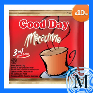 KOPI GOOD DAY MOCACINNO COFFEE MOCCA 10 SACHET MKFD16 #16
