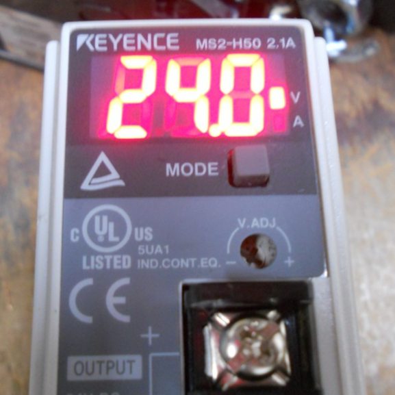 KEYENCE 電源供應器 MS2-H50 IN:100-240V  OUT:24VDC 2.1A (D1-2/H1)